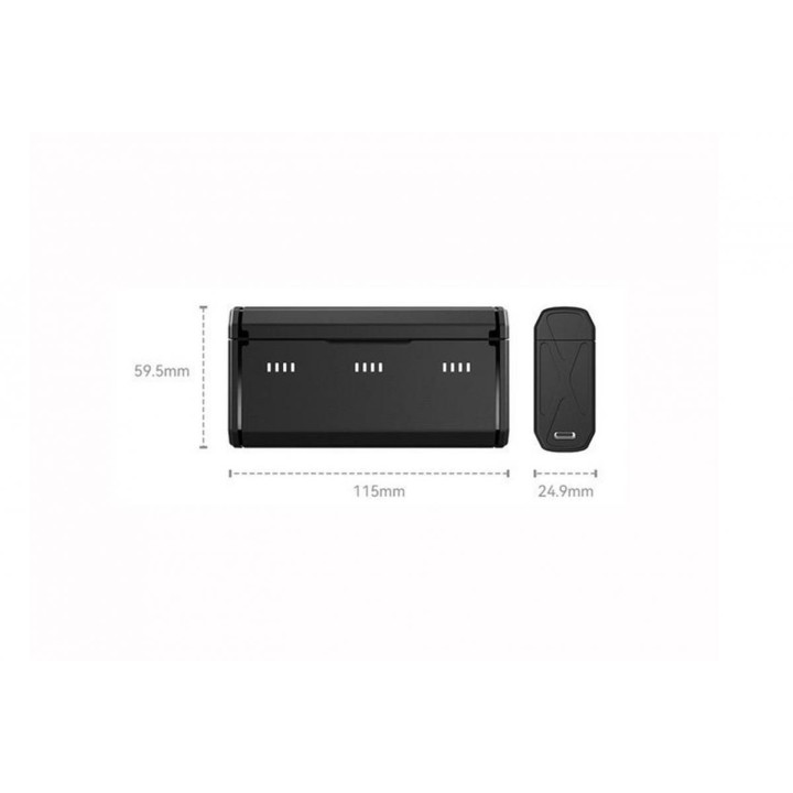 GoPro 12/11/10 - 3in1 Battery Charger Box (Telesin)