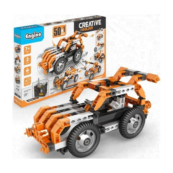 Engino Creative Builder 50 modelů + motor