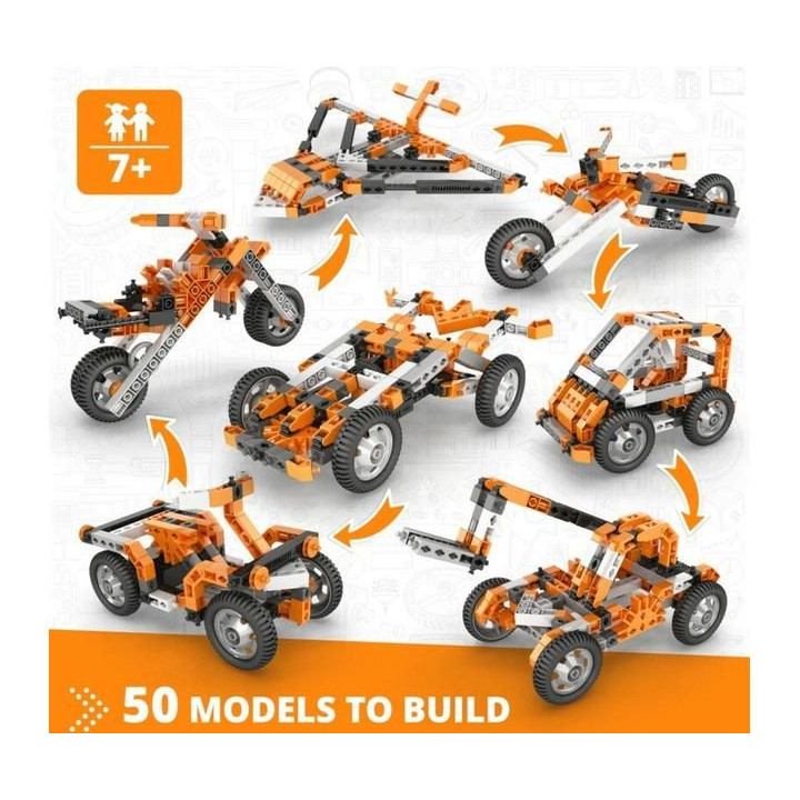 Engino Creative Builder 50 modelů + motor