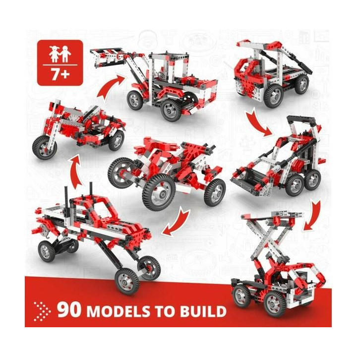 Engino Creative Builder 90 modelů + motor