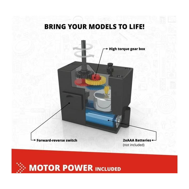 Engino Creative Builder 90 modelů + motor