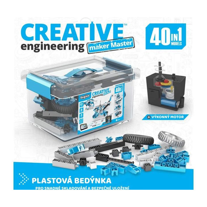 Engine Creative Engineering 40 modelů Master + motor