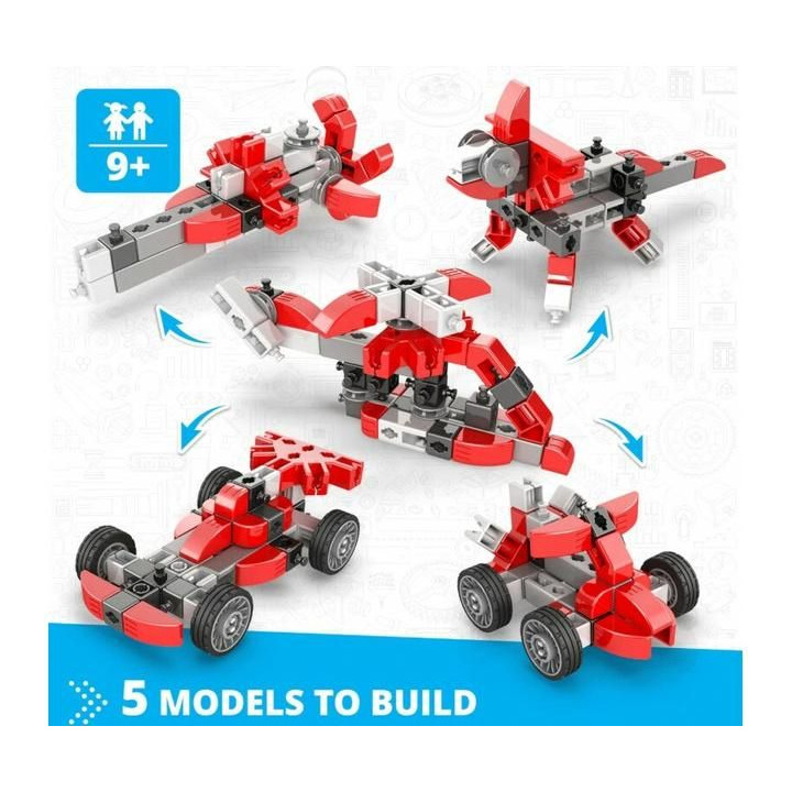 Engino Inventor Mechanics závodník 5 modelů