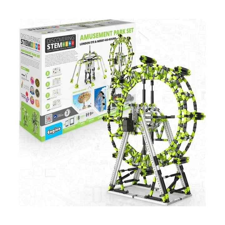 Engino Stem Zábavní park London Eye a kolotoč