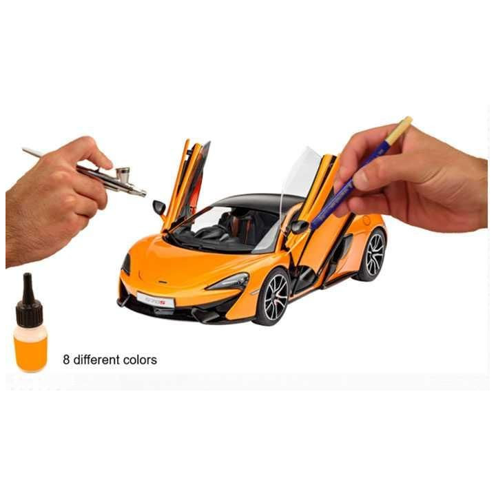 Sada barev Aqua Color 36202 - Sportscar (8 x 17ml)