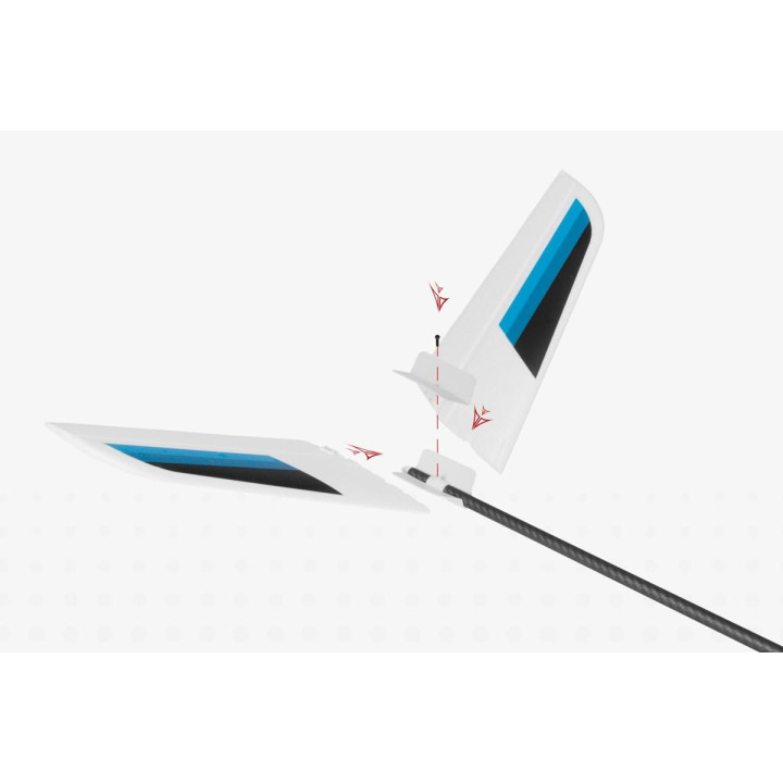 KAVAN Falke 1800mm s R6 vario Rx - modrá