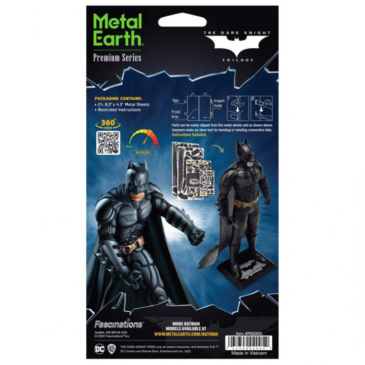 Metal Earth Luxusná oceľová stavebnica Batman Temný rytier PS2005