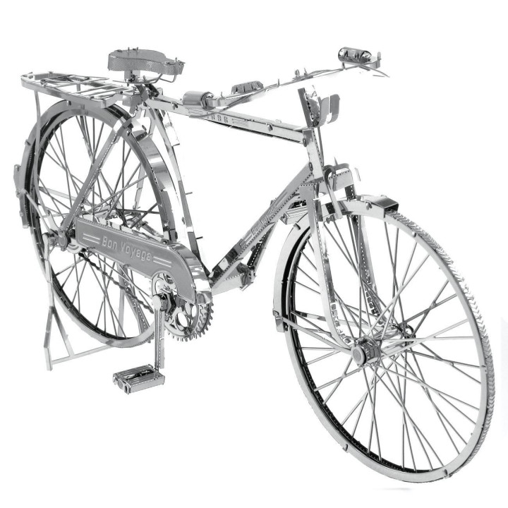 Metal Earth Luxusná oceľová stavebnica Bon Voyage Bicycle ICX020