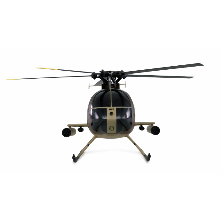 Amewi AFX MD500E MILITARY BRUSHLESS 4-CHANNEL 325MM HELICOPTER 6G RTF BROWN