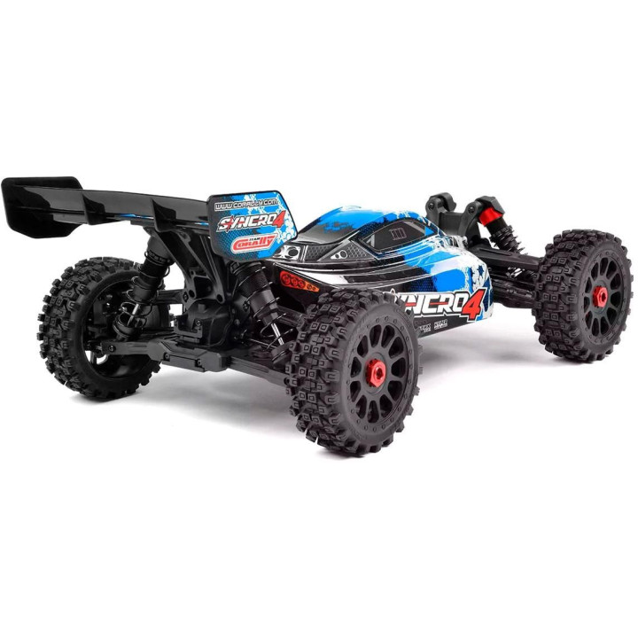 SYNCRO-4 - BUGGY 4WD 3-4S - RTR - modrá