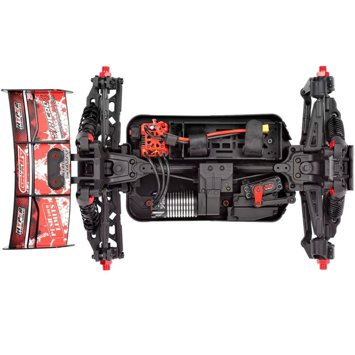 SYNCRO-4 - BUGGY 4WD 3-4S - RTR - modrá