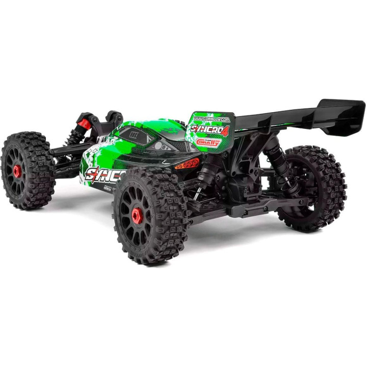 SYNCRO-4 - BUGGY 4WD 3-4S - RTR - zelená