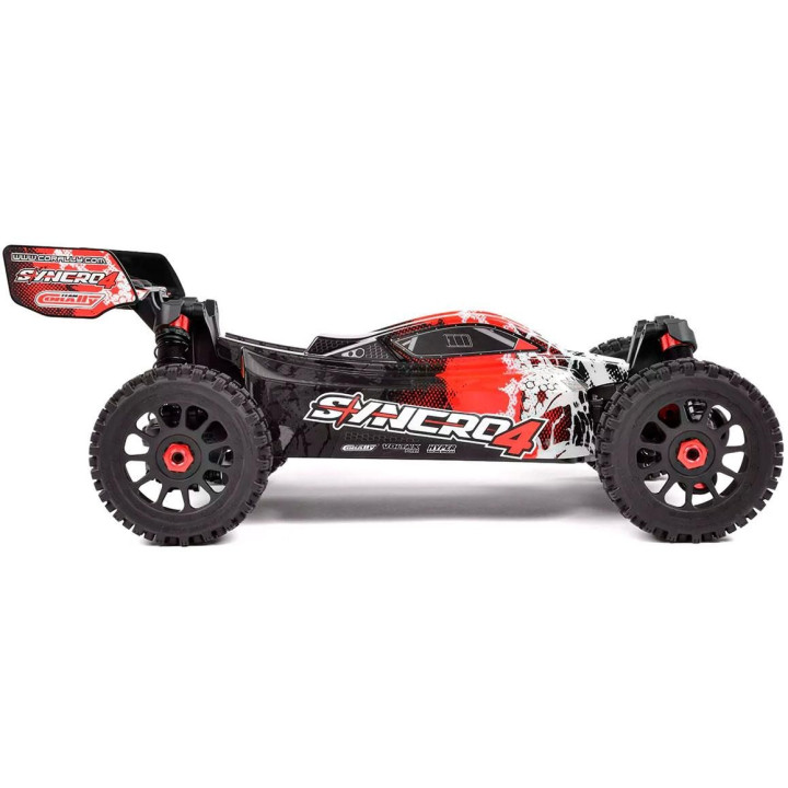 SYNCRO-4 - BUGGY 4WD 3-4S - RTR - červená