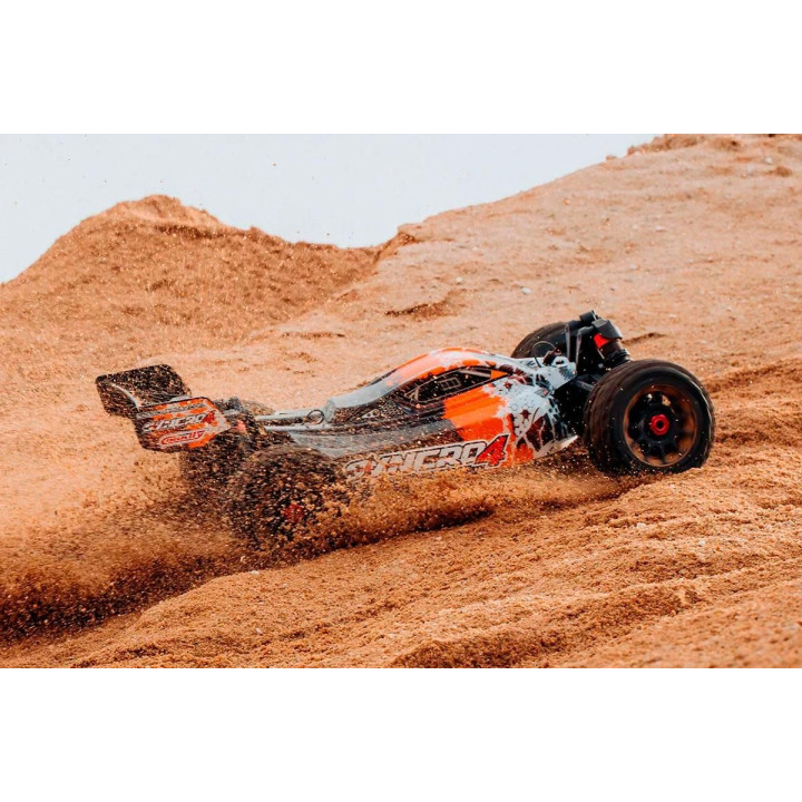 SYNCRO-4 - BUGGY 4WD 3-4S - RTR - červená