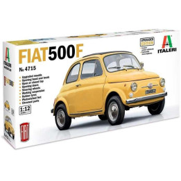 Model Kit auto 4715 - FIAT 500 F 1968 upgraded edition (1:12)