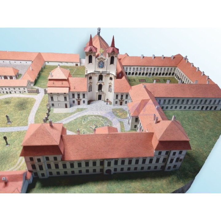 Benediktínske opátstvo sv. Petra a Pavla v Rajhrade 1:400