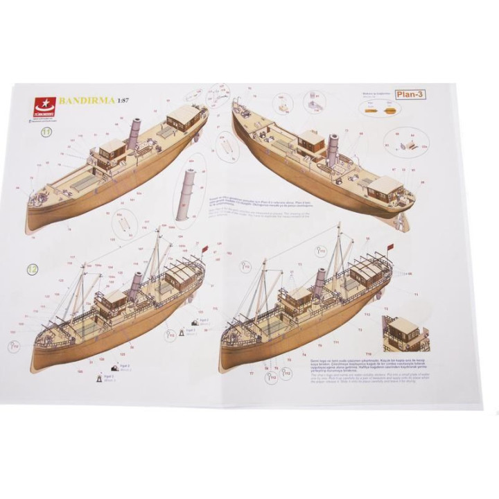 Türkmodel Panderma (Bandirma) 1878 1:87 kit