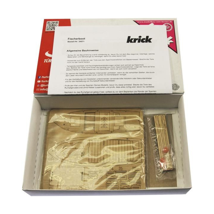 Türkmodel rybářská loď 1:35 kit