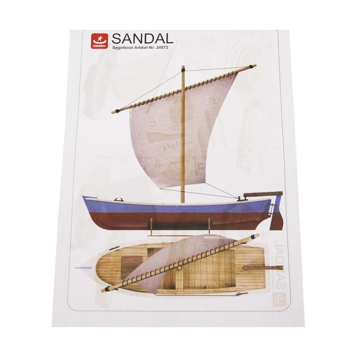 Türkmodel plachetnice 1:35 kit