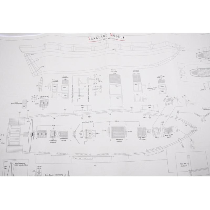 Vanguard Models Grecian US Baltimore 1813 1:64 kit