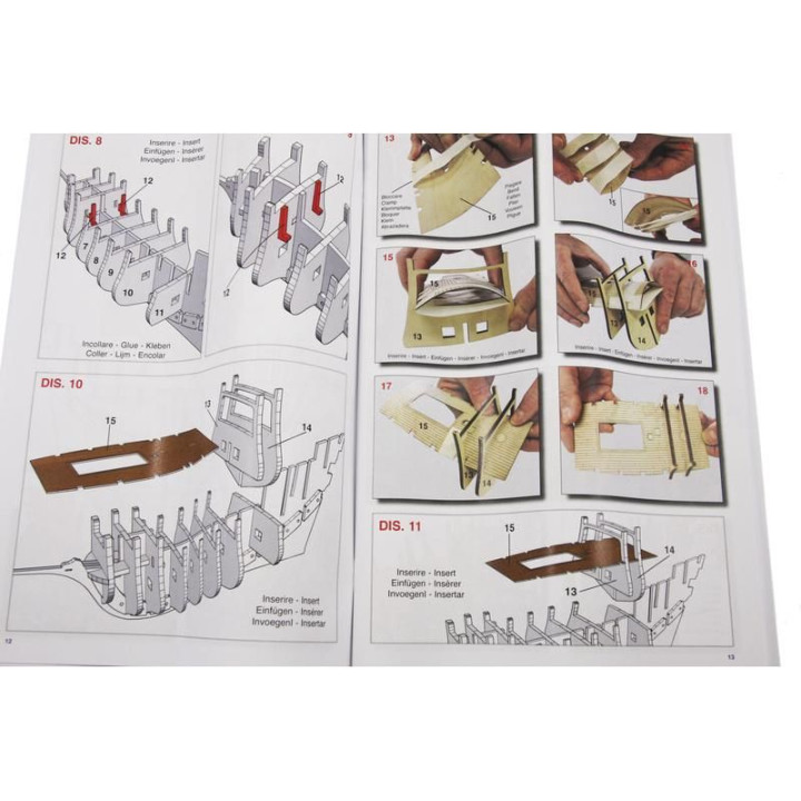 Mantua Model Mayflower 1:64 kit