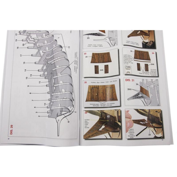 Mantua Model Mayflower 1:64 kit