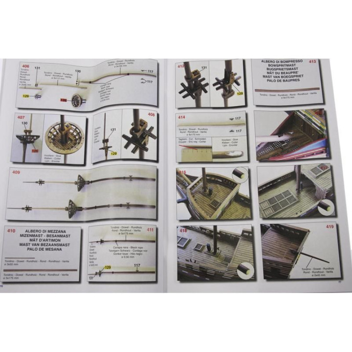 Mantua Model Mayflower 1:64 kit