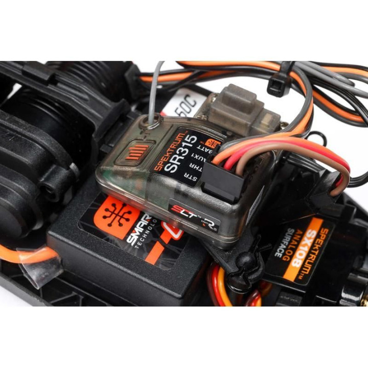 Losi Mini-T 2.0 V2 Brushless 1:18 RTR červená