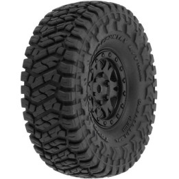 Pro-Line kolo s pneu 1:24 Toyo Open Country 1.0", disk H7 černý+ (4)
