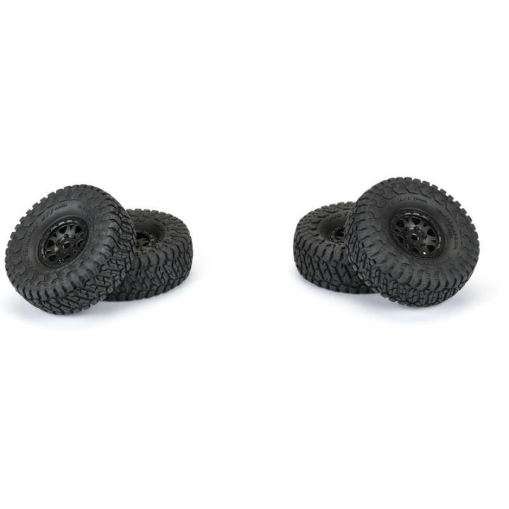 Pro-Line kolo s pneu 1:24 Toyo Open Country 1.0", disk H7 černý+ (4)