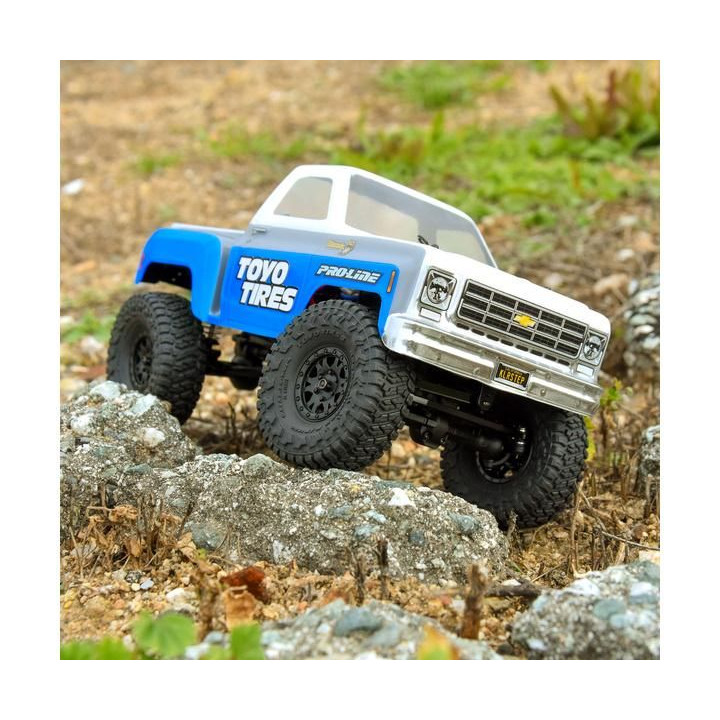 Pro-Line kolo s pneu 1:24 Toyo Open Country 1.0", disk H7 černý+ (4)