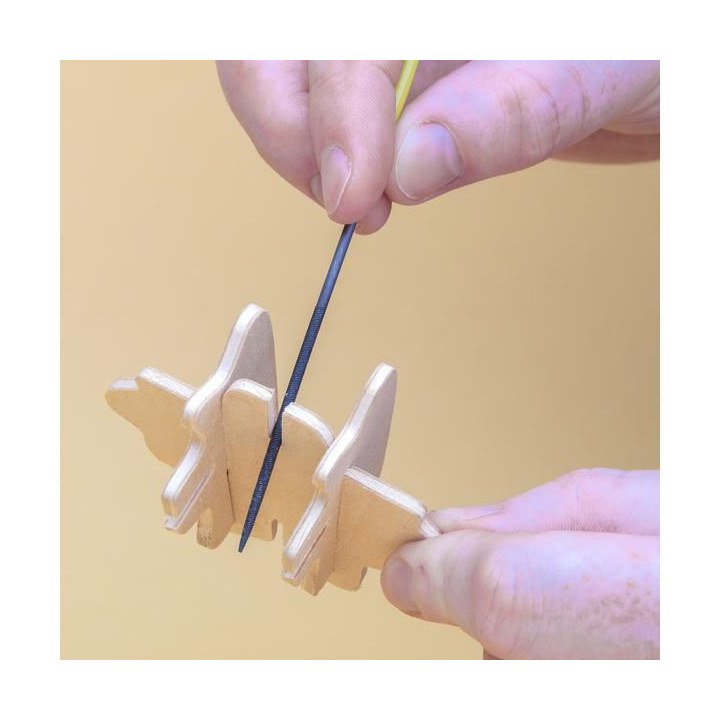 Modelcraft pilníky jehlové mikro (sada)