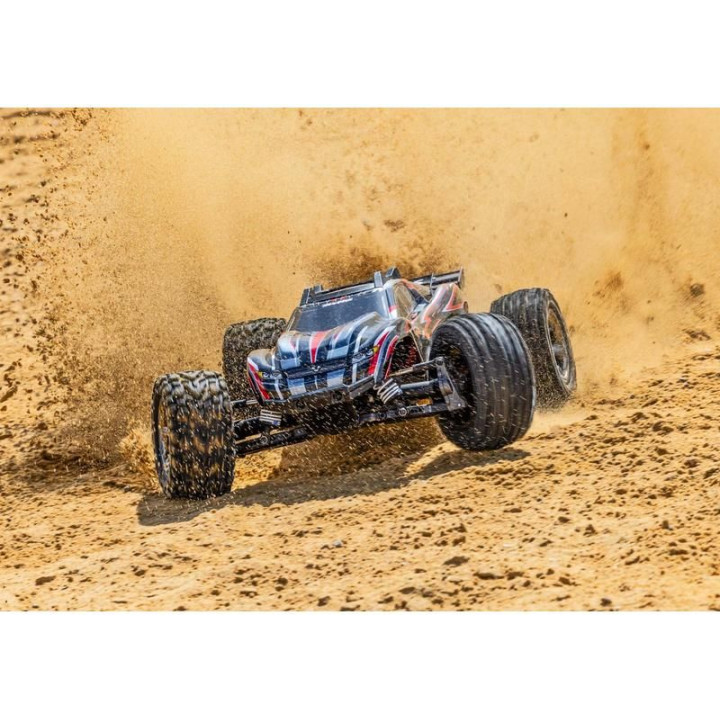 Traxxas Rustler 1:10 VXL HD 4WD RTR modrý