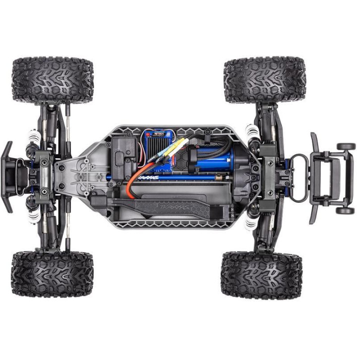 Traxxas Rustler 1:10 VXL HD 4WD RTR modrý