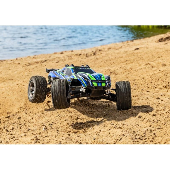 Traxxas Rustler 1:10 VXL HD 4WD RTR zelený
