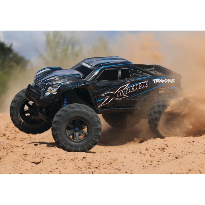 Traxxas X-Maxx 8S Belted 1:5 4WD RTR modrý