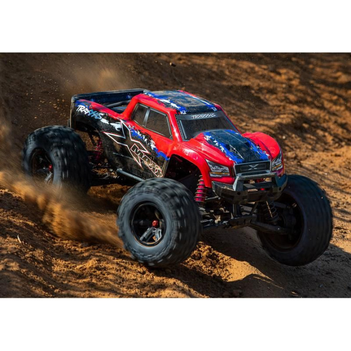 Traxxas X-Maxx 8S Belted 1:5 4WD RTR červený