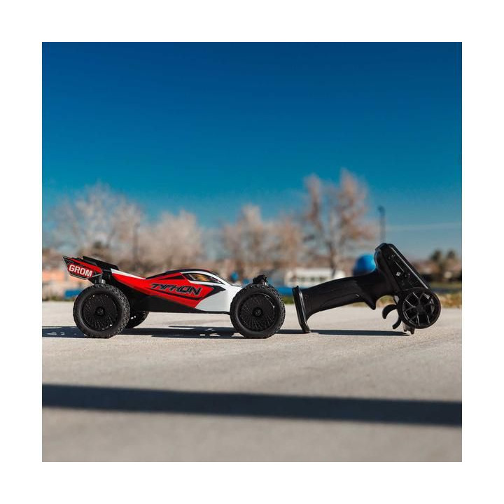 Arrma Typhon Grom 1:18 4WD Smart RTR červená