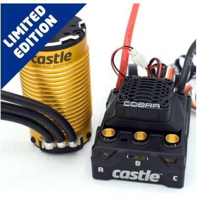 Castle motor 1515 2200ot/V, reg. Cobra 8 LE