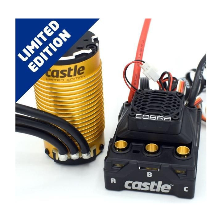 Castle motor 1515 2200ot/V, reg. Cobra 8 LE