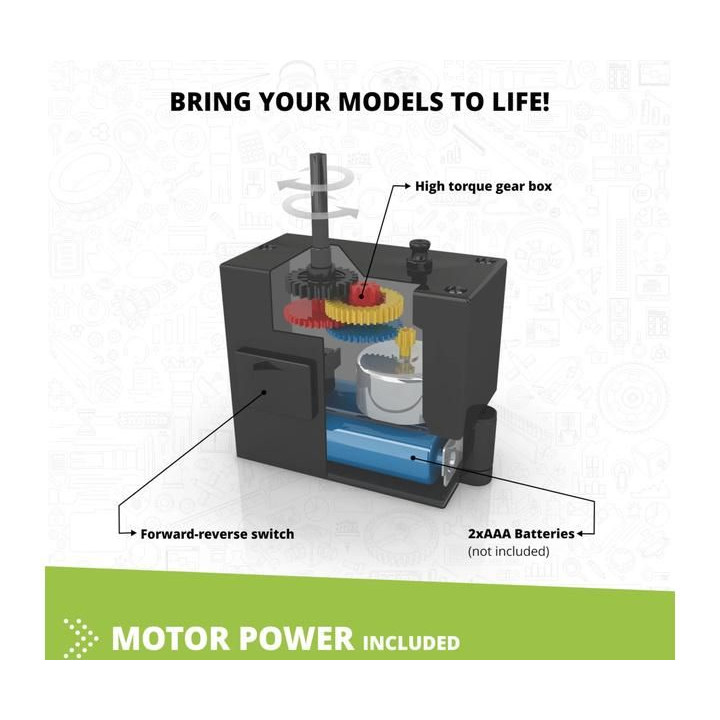 Engino Creative Builder 30 modelů + motor