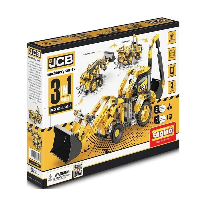 Engino Creative Builder nakladač s rypadlem 3v1