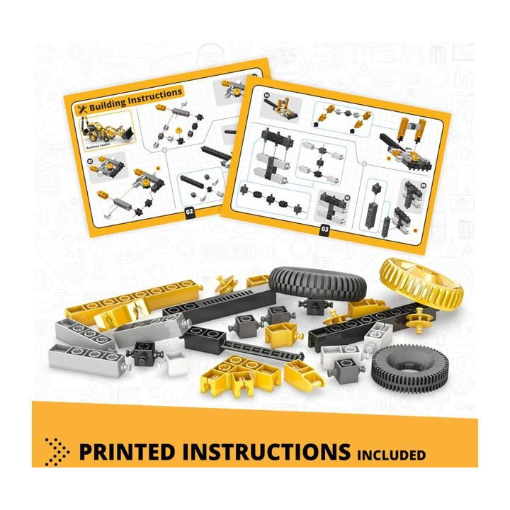Engino Creative Builder nakladač s rypadlem 3v1