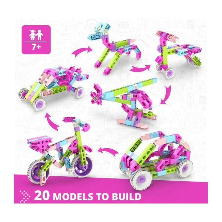 Engino Creative Engineering 20 modelů Girl