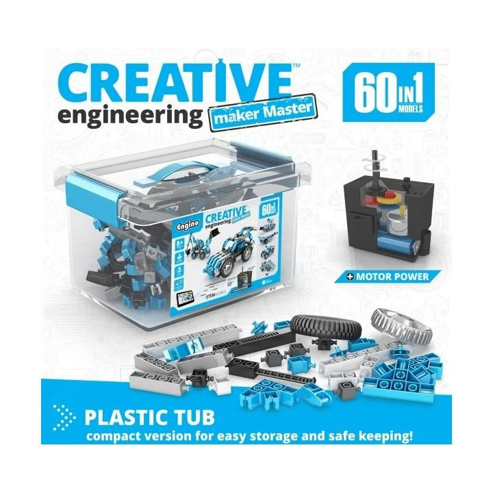 Engine Creative Engineering 60 modelů Master + motor
