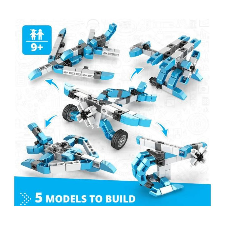 Engino Inventor Mechanics akrobatické letadlo 5 modelů