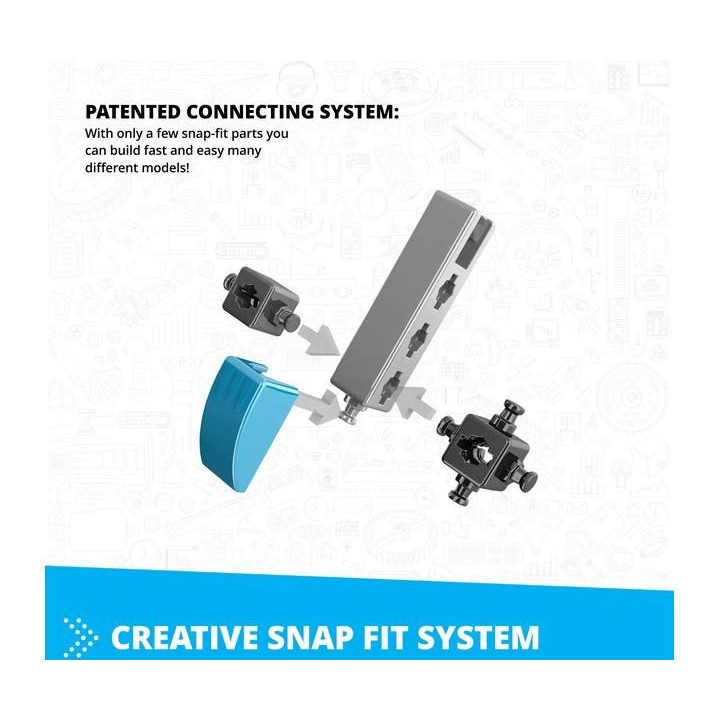 Engino Inventor Mechanics akrobatické letadlo 5 modelů