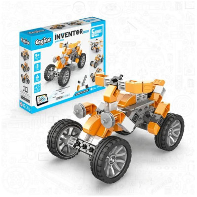 Engino Inventor Mechanics čtyřkolka 5 modelů