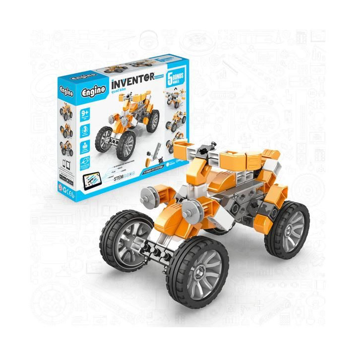 Engino Inventor Mechanics čtyřkolka 5 modelů