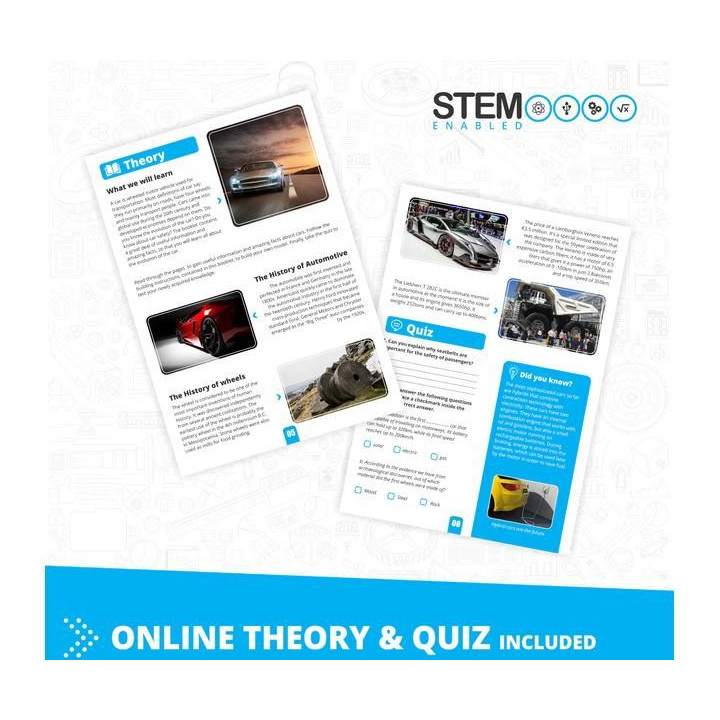 Engino Inventor Mechanics čtyřkolka 5 modelů